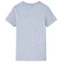 Camiseta infantil gris 140 de , Camisetas para niños - Ref: Foro24-12248, Precio: 8,12 €, Descuento: %