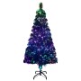 Árbol de Navidad artificial y soporte verde fibra óptica 120 cm en Decoración Festiva y Estacional | Comprar online en Foru.es
