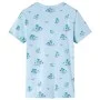 Camiseta infantil azul claro 140 de , Camisetas para niños - Ref: Foro24-12553, Precio: 8,75 €, Descuento: %