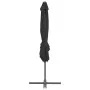 Sombrilla voladiza con poste de acero gris antracita 250x250 cm de vidaXL, Sombrillas - Ref: Foro24-44626, Precio: 97,90 €, D...
