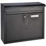 HI Buzón negro 36x12x32 cm de HI, Buzones de correo - Ref: Foro24-423965, Precio: 41,25 €, Descuento: %