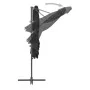 Sombrilla voladiza con poste de acero gris antracita 250x250 cm de vidaXL, Sombrillas - Ref: Foro24-44626, Precio: 97,90 €, D...