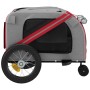 Remolque de bicicleta para perros hierro tela Oxford rojo negro de , Cochecitos para mascotas - Ref: Foro24-93887, Precio: 11...