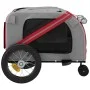 Remolque de bicicleta para perros hierro tela Oxford rojo negro de , Cochecitos para mascotas - Ref: Foro24-93887, Precio: 10...