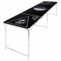 HI Mesa plegable de Beer Pong altura ajustable negro de HI, Mesas de beer pong - Ref: Foro24-423930, Precio: 93,01 €, Descuen...