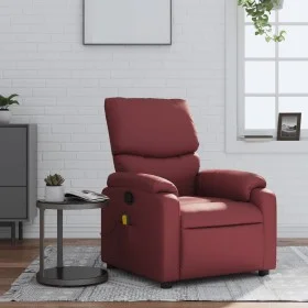 Relax-Massagesessel Kunstleder rot rot von , Sessel - Ref: Foro24-373445, Preis: 196,99 €, Rabatt: %