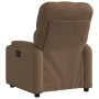 Sillón reclinable de tela marrón de , Sillones - Ref: Foro24-372483, Precio: 202,28 €, Descuento: %