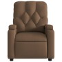 Sillón reclinable de tela marrón de , Sillones - Ref: Foro24-372483, Precio: 205,53 €, Descuento: %