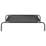 Cama de perro elevada negra textilene S de vidaXL, Camas para perros - Ref: Foro24-170661, Precio: 23,34 €, Descuento: %