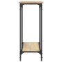 Mesa consola madera de ingeniería roble Sonoma 101x30,5x75 cm de , Mesas auxiliares - Ref: Foro24-837703, Precio: 39,83 €, De...