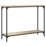 Mesa consola madera de ingeniería roble Sonoma 101x30,5x75 cm de , Mesas auxiliares - Ref: Foro24-837703, Precio: 39,36 €, De...
