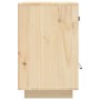 Mesita de noche madera maciza de pino 40x34x55 cm de vidaXL, Mesitas de noche - Ref: Foro24-818305, Precio: 59,23 €, Descuent...
