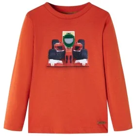 Kinder-Langarm-T-Shirt Orange 92 von , Kinder-T-Shirts - Ref: Foro24-12879, Preis: 8,52 €, Rabatt: %