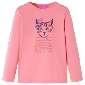 Camiseta infantil de manga larga rosa 116 de , Camisetas para niños - Ref: Foro24-13586, Precio: 8,59 €, Descuento: %