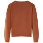 Cárdigan de punto infantil color coñac 92 de , Ropa de abrigo para niños - Ref: Foro24-14514, Precio: 12,41 €, Descuento: %