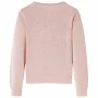 Rebeca de punto infantil rosa suave 116 de , Ropa de abrigo para niños - Ref: Foro24-14521, Precio: 12,41 €, Descuento: %