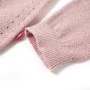 Rebeca de punto infantil rosa suave 140 de , Ropa de abrigo para niños - Ref: Foro24-14523, Precio: 12,41 €, Descuento: %