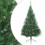 Medio árbol de Navidad artificial con soporte PVC verde 180 cm en Decoración Festiva y Estacional | Comprar online en Foru.es