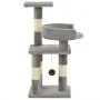 Cat scratching post with sisal posts 65 cm gray by vidaXL, Cat furniture - Ref: Foro24-170607, Price: 38,31 €, Discount: %