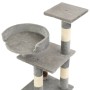 Rascador para gatos con postes de sisal 65 cm gris de vidaXL, Mobiliario para gatos - Ref: Foro24-170607, Precio: 38,42 €, De...
