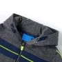 Sudadera infantil con capucha y cremallera gris mélange 104 de , Camisetas para niños - Ref: Foro24-13275, Precio: 13,87 €, D...
