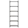 Librería 6 estantes madera ingeniería gris Sonoma 60x30x188 cm de , Librerías y estanterías - Ref: Foro24-837665, Precio: 72,...