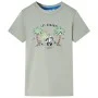 Camiseta infantil caqui claro 92 de , Camisetas para niños - Ref: Foro24-11679, Precio: 8,12 €, Descuento: %