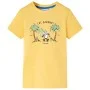 Camiseta infantil ocre claro 104 de , Camisetas para niños - Ref: Foro24-11685, Precio: 8,12 €, Descuento: %