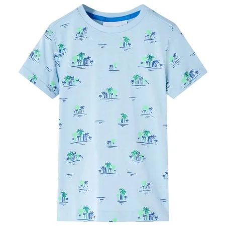 Camiseta infantil azul claro 92 de , Camisetas para niños - Ref: Foro24-12549, Precio: 8,75 €, Descuento: %