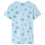 Camiseta infantil azul claro 92 de , Camisetas para niños - Ref: Foro24-12549, Precio: 8,75 €, Descuento: %