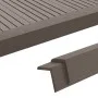 Eckige Leisten 5 Stück WPC dunkelbraun 170 cm von vidaXL, Böden und Teppiche - Ref: Foro24-45022, Preis: 46,52 €, Rabatt: %