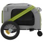 Remolque de bicicleta mascotas hierro tela Oxford verde negro de , Cochecitos para mascotas - Ref: Foro24-93892, Precio: 114,...