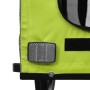 Remolque de bicicleta mascotas hierro tela Oxford verde negro de , Cochecitos para mascotas - Ref: Foro24-93892, Precio: 114,...