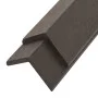 Molduras angulares 5 uds WPC marrón oscuro 170 cm de vidaXL, Suelos y moquetas - Ref: Foro24-45022, Precio: 46,52 €, Descuent...