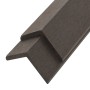 Molduras angulares 5 uds WPC marrón oscuro 170 cm de vidaXL, Suelos y moquetas - Ref: Foro24-45022, Precio: 51,67 €, Descuent...