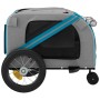 Remolque de bicicleta mascotas hierro tela Oxford azul negro de , Cochecitos para mascotas - Ref: Foro24-93890, Precio: 107,5...