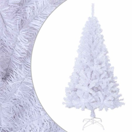Árbol de Navidad artificial con ramas gruesas PVC blanco 150 cm en Decoración Festiva y Estacional | Comprar online en Foru.es