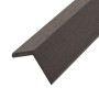 Molduras angulares 5 uds WPC marrón oscuro 170 cm de vidaXL, Suelos y moquetas - Ref: Foro24-45022, Precio: 51,67 €, Descuent...