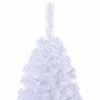 Árbol de Navidad artificial con ramas gruesas PVC blanco 150 cm en Decoración Festiva y Estacional | Comprar online en Foru.es