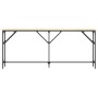 Mesa consola madera de ingeniería roble Sonoma 180x23x75 cm de , Mesas auxiliares - Ref: Foro24-837768, Precio: 56,16 €, Desc...