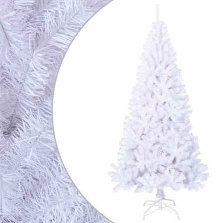 Árbol de Navidad artificial con ramas gruesas PVC blanco 180 cm en Decoración Festiva y Estacional | Comprar online en Foru.es