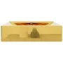 Waschbecken mit Überlauf 60x46x16 cm Keramik Gold von vidaXL, Sinkt - Ref: Foro24-143503, Preis: 138,71 €, Rabatt: %
