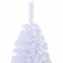 Árbol de Navidad artificial con ramas gruesas PVC blanco 210 cm en Decoración Festiva y Estacional | Comprar online en Foru.es