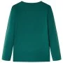 Camiseta infantil de manga larga verde 140 de , Camisetas para niños - Ref: Foro24-12878, Precio: 8,52 €, Descuento: %