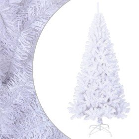 Árbol de Navidad artificial con ramas gruesas PVC blanco 240 cm en Decoración Festiva y Estacional | Comprar online en Foru.es