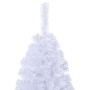 Árbol de Navidad artificial con ramas gruesas PVC blanco 240 cm en Decoración Festiva y Estacional | Comprar online en Foru.es