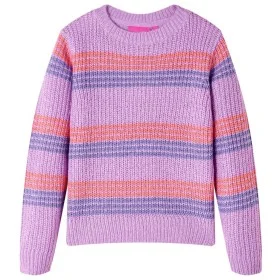 Jersey de punto infantil con rayas color lila y rosa 92 de , Camisetas para niños - Ref: Foro24-14534, Precio: 12,86 €, Descu...