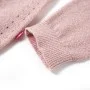 Rebeca de punto infantil rosa suave 128 de , Ropa de abrigo para niños - Ref: Foro24-14522, Precio: 12,41 €, Descuento: %