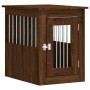 Jaula para perros madera de ingeniería roble marrón 45x62x59 cm de , Casetas para perros - Ref: Foro24-838315, Precio: 66,70 ...
