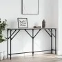 Mesa consola madera de ingeniería gris Sonoma 140x23x75 cm de , Mesas auxiliares - Ref: Foro24-837775, Precio: 46,28 €, Descu...